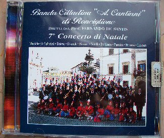 CD 2002 Banda Musicale Alceo Cantiani Ronciglione